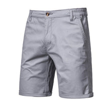 Load image into Gallery viewer, New Summer 100% Cotton Solid Shorts Men High Quality Casual