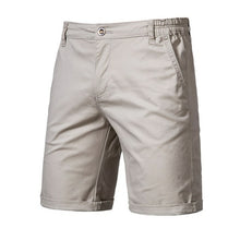 Load image into Gallery viewer, New Summer 100% Cotton Solid Shorts Men High Quality Casual