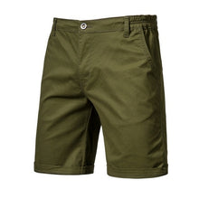 Load image into Gallery viewer, New Summer 100% Cotton Solid Shorts Men High Quality Casual