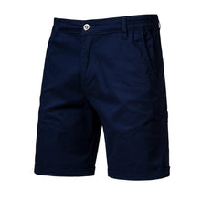 Load image into Gallery viewer, New Summer 100% Cotton Solid Shorts Men High Quality Casual