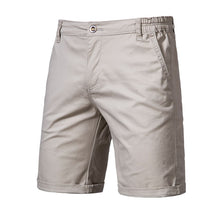 Load image into Gallery viewer, New Summer 100% Cotton Solid Shorts Men High Quality Casual