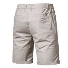 Load image into Gallery viewer, New Summer 100% Cotton Solid Shorts Men High Quality Casual