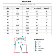 Load image into Gallery viewer, New Summer White black Men Denim Shorts Slim Large size Casual