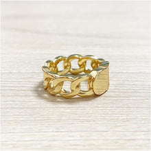 Load image into Gallery viewer, New Twisted Copper Wedding Ring Cd Gold Ring For Women Simple - Sophornlilly