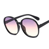 Classic Vintage Sunglasses Women Oversized Round Frame