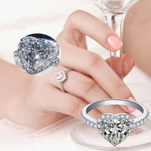 Load image into Gallery viewer, Rings For Women Jewelry Exquisite Heart Out Ring Women Engagement