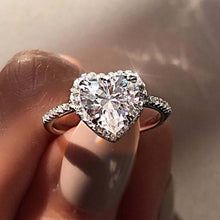 Load image into Gallery viewer, Rings For Women Jewelry Exquisite Heart Out Ring Women Engagement