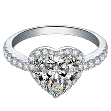 Load image into Gallery viewer, Rings For Women Jewelry Exquisite Heart Out Ring Women Engagement