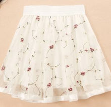 Load image into Gallery viewer, Spring New Eugen Tutu Skirt High Waist Lace Yarn Pleated Mini
