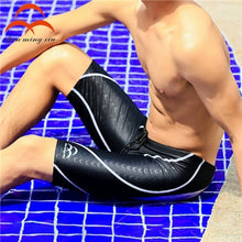 Load image into Gallery viewer, Professional Quality Men Competitive Swim Trunks Shark Skin - Sophornlilly