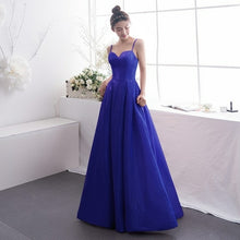Load image into Gallery viewer, Women's Gradient Evening Dresses Sequin V Neck Contrast