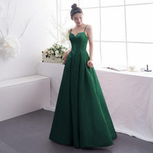 Load image into Gallery viewer, Women's Gradient Evening Dresses Sequin V Neck Contrast