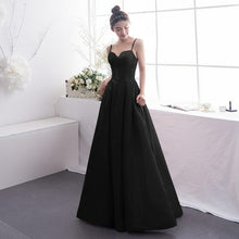 Load image into Gallery viewer, Women's Gradient Evening Dresses Sequin V Neck Contrast