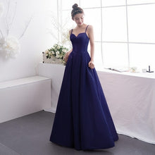 Load image into Gallery viewer, Women's Gradient Evening Dresses Sequin V Neck Contrast