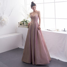 Load image into Gallery viewer, Women's Gradient Evening Dresses Sequin V Neck Contrast
