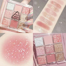 Load image into Gallery viewer, Winter 9 Colors Kit Matte Glitter Fashion Eyeshadow Palette