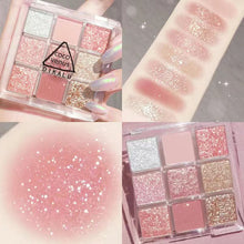 Load image into Gallery viewer, Winter 9 Colors Kit Matte Glitter Fashion Eyeshadow Palette