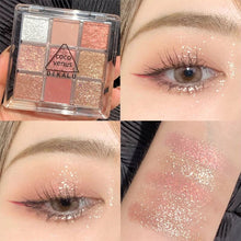 Load image into Gallery viewer, Winter 9 Colors Kit Matte Glitter Fashion Eyeshadow Palette