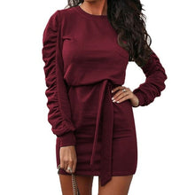 Load image into Gallery viewer, autumn and winter women's clothing explosion models, pure color,
