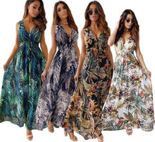 Load image into Gallery viewer, New Print Open Back Bandage Dress - Sophornlilly