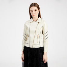 Load image into Gallery viewer, Autumn Faux Leather Jacket Women Oversized Boyfriend Style