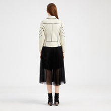 Load image into Gallery viewer, Autumn Faux Leather Jacket Women Oversized Boyfriend Style