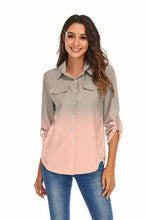 Load image into Gallery viewer, Casual Blouse Women Shirt Long