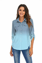 Load image into Gallery viewer, Casual Blouse Women Shirt Long