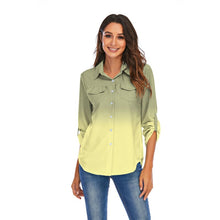 Load image into Gallery viewer, Casual Blouse Women Shirt Long
