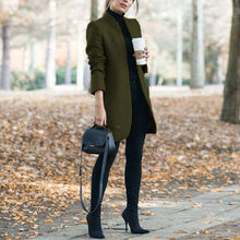 Load image into Gallery viewer, Autumn Winter New Stand Up Collar Women's Jackets Fashion Casual