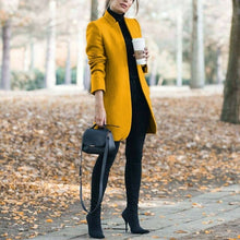 Load image into Gallery viewer, Autumn Winter New Stand Up Collar Women's Jackets Fashion Casual