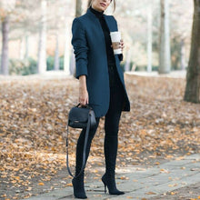 Load image into Gallery viewer, Autumn Winter New Stand Up Collar Women's Jackets Fashion Casual