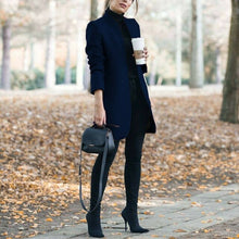Load image into Gallery viewer, Autumn Winter New Stand Up Collar Women's Jackets Fashion Casual