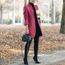 Load image into Gallery viewer, Autumn Winter New Stand Up Collar Women's Jackets Fashion Casual