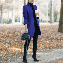 Load image into Gallery viewer, Autumn Winter New Stand Up Collar Women's Jackets Fashion Casual