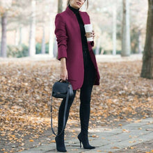 Load image into Gallery viewer, Autumn Winter New Stand Up Collar Women's Jackets Fashion Casual