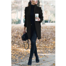 Load image into Gallery viewer, Autumn Winter New Stand Up Collar Women's Jackets Fashion Casual
