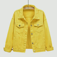 Load image into Gallery viewer, Outwear Denim Coat Solid