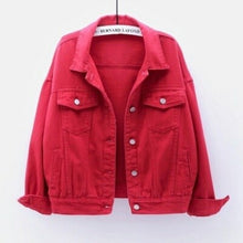 Load image into Gallery viewer, Outwear Denim Coat Solid