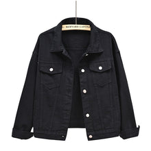 Load image into Gallery viewer, Outwear Denim Coat Solid
