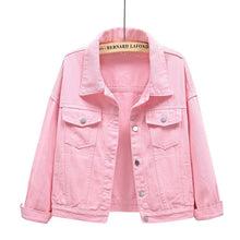 Load image into Gallery viewer, Outwear Denim Coat Solid