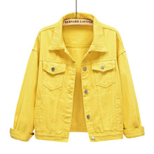 Load image into Gallery viewer, Outwear Denim Coat Solid