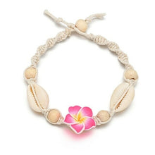 Load image into Gallery viewer, Bohemian Anklet Beach Anklet Hand woven Wooden Beads Soft Ceramic