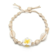 Load image into Gallery viewer, Bohemian Anklet Beach Anklet Hand woven Wooden Beads Soft Ceramic