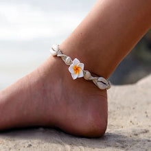 Load image into Gallery viewer, Bohemian Anklet Beach Anklet Hand woven Wooden Beads Soft Ceramic