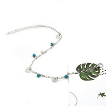 Load image into Gallery viewer, Boho Female Double Layered Anklets Barefoot Sandals Imitation