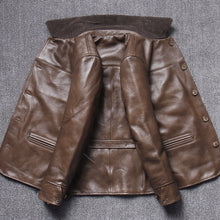 Load image into Gallery viewer, Business Casual Style Genuine Leather Jacket Single