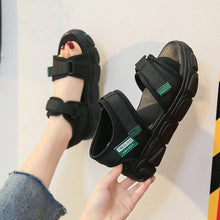 Load image into Gallery viewer, Designer Luxury Platform Casual Sports Sandals Woman Crystal - Sophornlilly