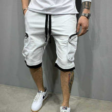 Load image into Gallery viewer, men's knee cotton loose shorts fitness - Sophornlilly