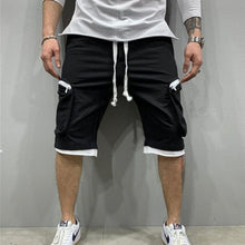 Load image into Gallery viewer, men's knee cotton loose shorts fitness - Sophornlilly